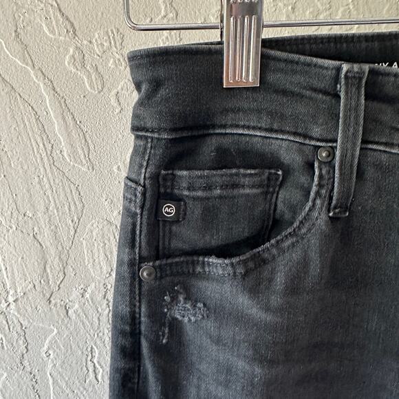 ADRIANO GOLDSCHMIED Womens Farrah Skinny Ankle Jeans $215 NEW Size 27 Destructed - Picture 9 of 14